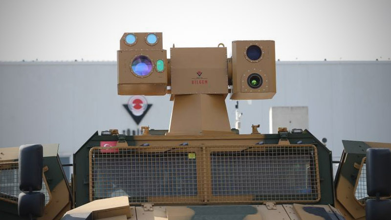 Турецкий институт "Тюбитак" представил новый самоходный боевой лазер "Жармоль"