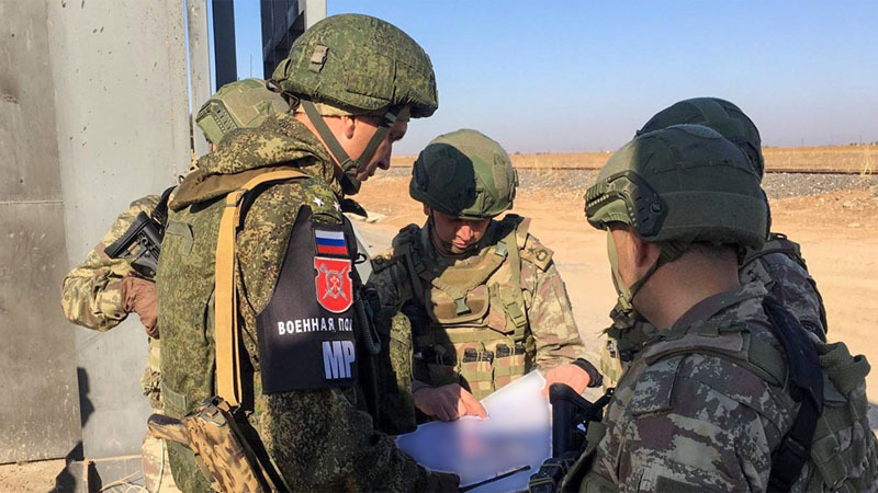 Военные Турции и России в Сирии провели совместную тренировку по патрулированию