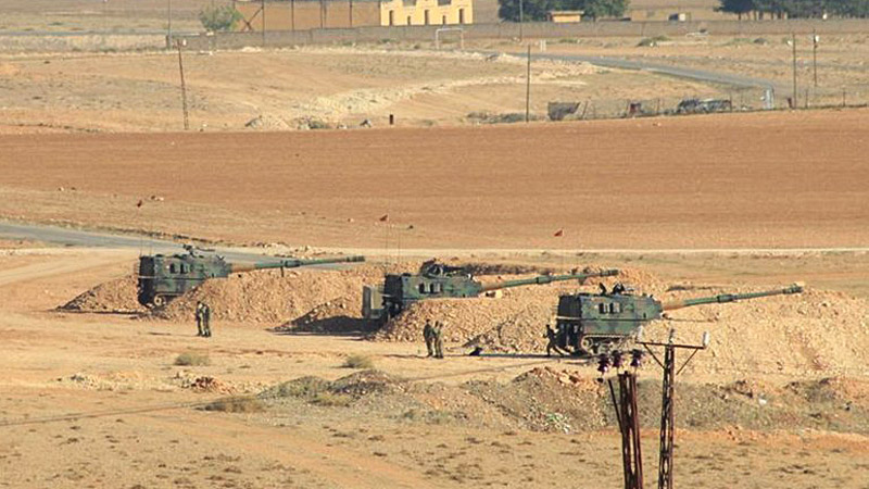 Турция нанесла удары по позициям курдов к востоку от реки Евфрат на севере Сирии