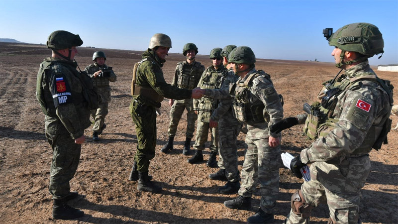 Десятое российско-турецкое патрулирование на северо-востоке Сирии завершено