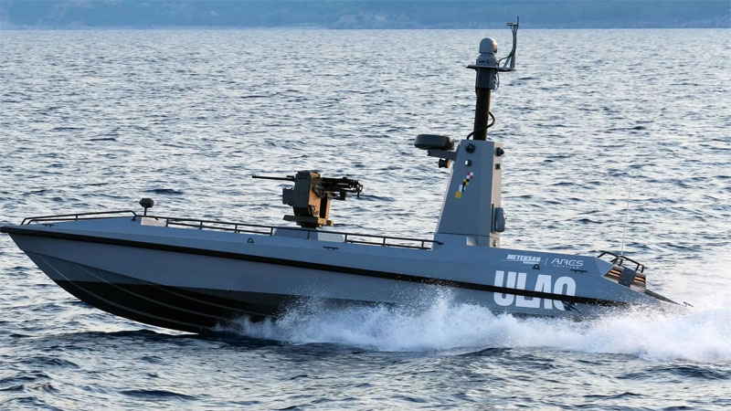 Турция представила противолодочный вариант безэкипажного боевого корабля "Улак"