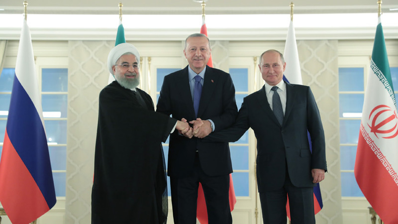 Президенты РФ, Турции и Ирана договорились о формировании Конституционного комитета Сирии