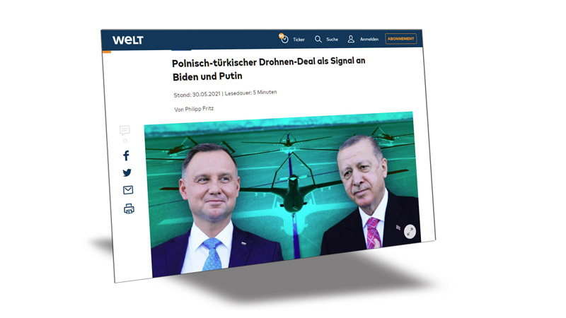 Welt: Польско-турецкая сделка по дронам как сигнал Байдену и Путину