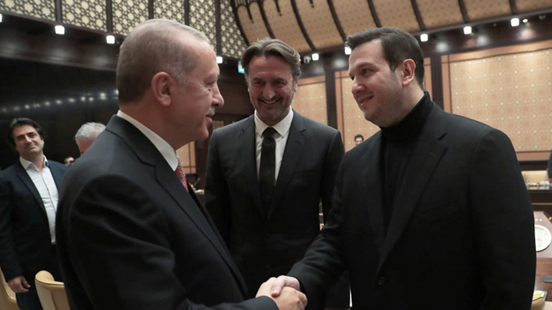 Эрдоган встретился с представителями национальной киноиндустрии