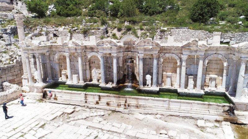 Древний город Сагалассос ожидает 50 тыс. туристов