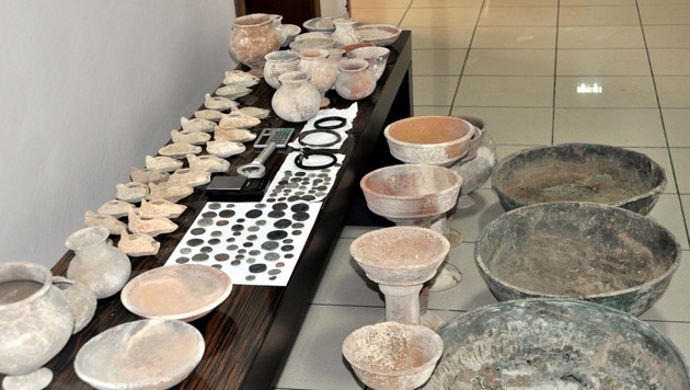 Артефакты, вывезенные контрабандным путём, возвращаются в Турцию