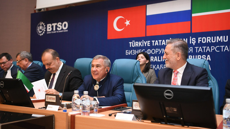 Минниханов предложил промышленному холдингу Турции локализовать производство в Татарстане
