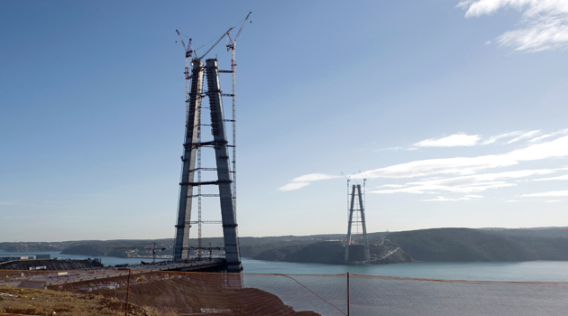 Строительство 3-го Стамбульского моста под угрозой из-за падения курса лиры