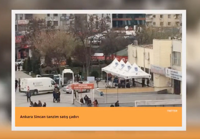 После проигрыша на выборах правящая ПСР убрала палатки с уценёнными продуктами в Анкаре