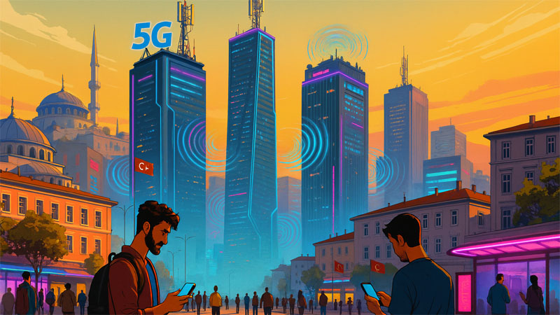 Турция появится 5G связь: тендер в октябре, запуск — в апреле 2026