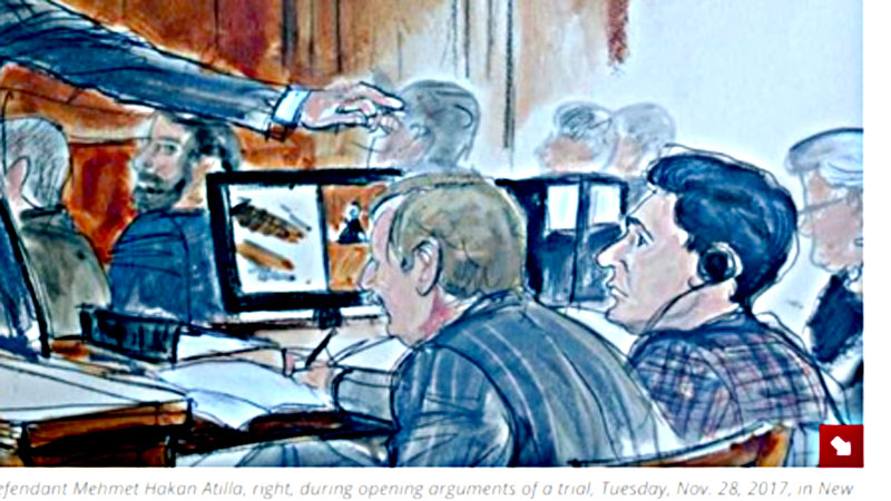 Присяжные в США признали виновным Хакана Атиллу по 5 пунктам