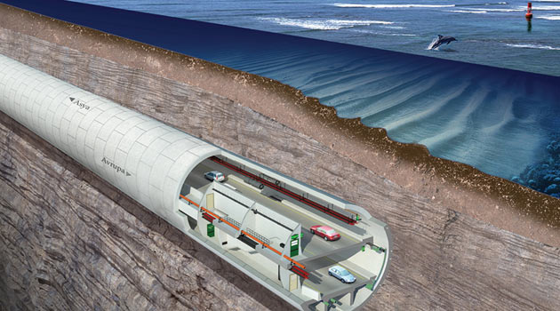 Турция намерена продолжить проект строительства тоннеля под Босфором