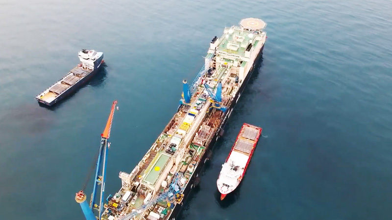 Турция начала укладку глубоководного трубопровода для транспортировки черноморского газа