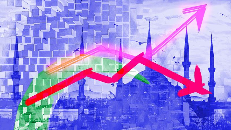 Инфляция в Турции ускорилась третий месяц подряд