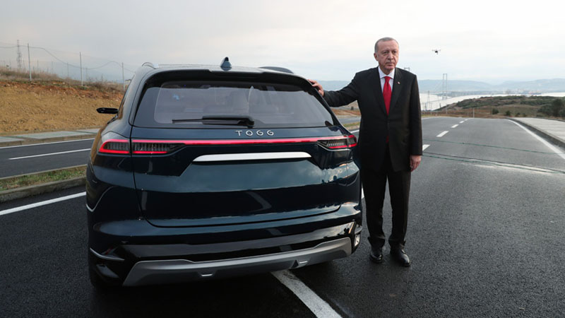 В Турции начались испытания первого полностью электрического автомобиля
