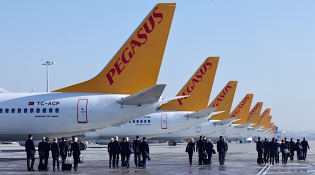 Турецкая Pegasus отменила 12 рейсов из и во Внуково 2 сентября