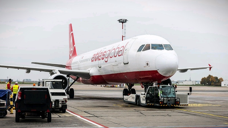 Два российских аэропорта прекратили обслуживание турецкой Atlasglobal из-за долга