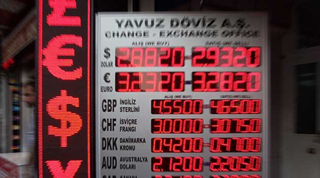 Турецкая лира упала в отношении доллара на 3% после попытки государственного переворота