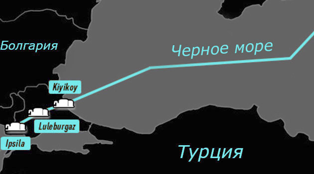 Газпром: укладку «Турецкого потока» начнут летом