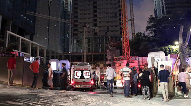 В Стамбуле халатность руководителей привела к гибели 10 строителей
