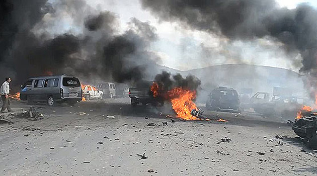 Семь человек погибли при взрыве автомобиля на турецко-сирийской границе