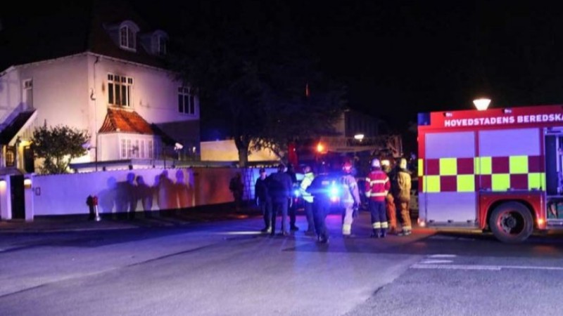 Посольство Турции в Дании подверглось нападению