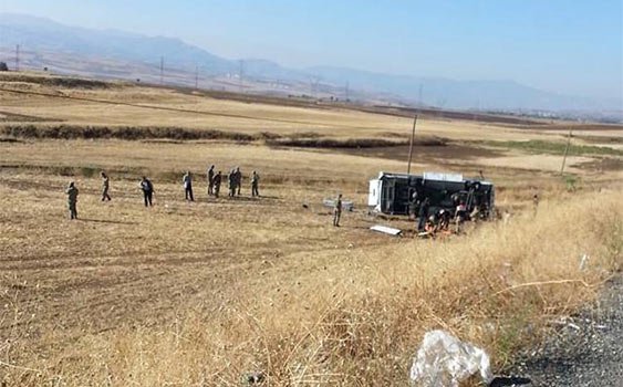 В Турции в ДТП погиб один офицер, трое ранены