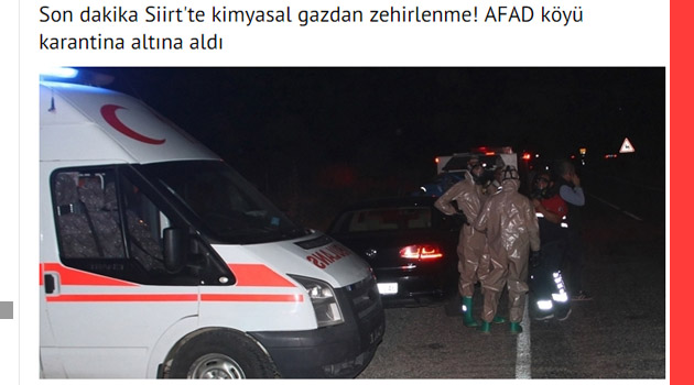 Более 150 человек пострадали из-за отравления газом в Турции