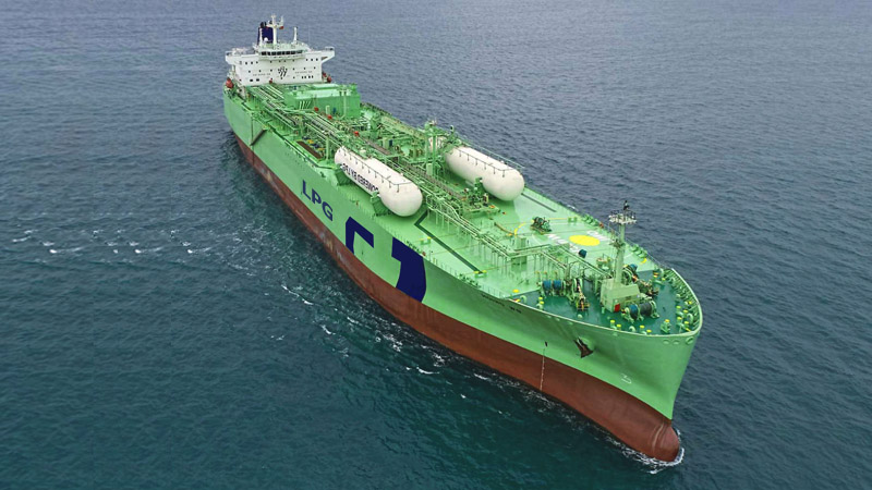 В порту Измаила загорелся газовоз под флагом Турции, пострадавших нет