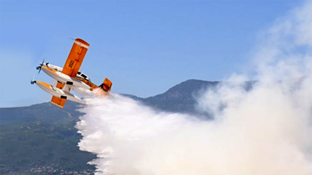 СМИ: в Хорватии разбился турецкий пожарный самолет, пилот погиб