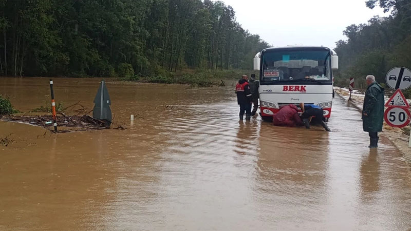 Шесть человек погибли при наводнении в турецкой провинции Кыркларели