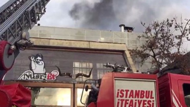 В ресторане Nusret в Стамбуле произошёл пожар