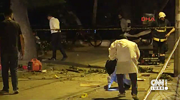 Взрыв в Анталье: два человека получили легкие ранения