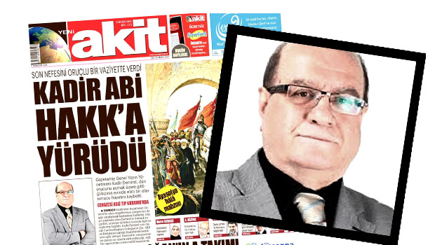 В Турции убит главред газеты Yeni Akit