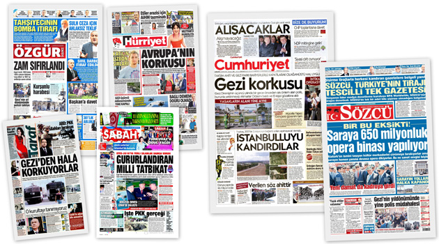 Заголовки турецких СМИ за 01.06.2016