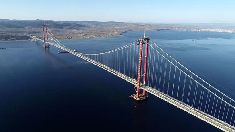 На северо-западе Турции скоро откроется новый мост — ВИДЕО