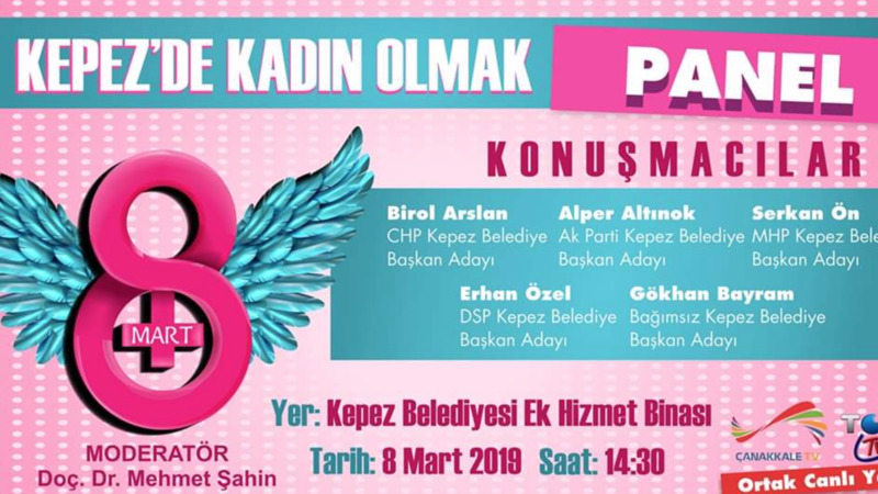 В панельной дискуссии в Турции по случаю женского дня примут участие только мужчины