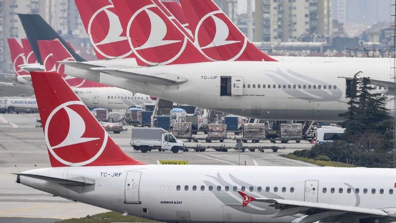 Turkish Airlines до конца года приостановила полеты в ряд городов РФ, в Минск и на Украину