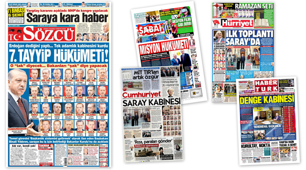 Заголовки турецких СМИ за 25.05.2016