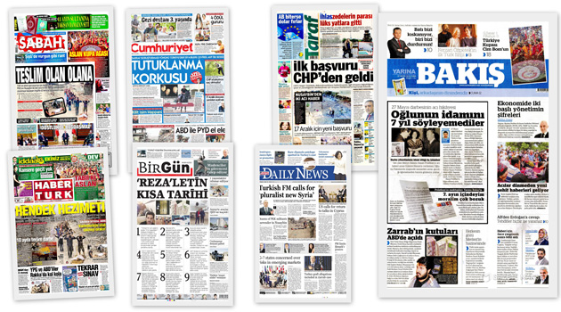 Заголовки турецких СМИ за 27.05.2016