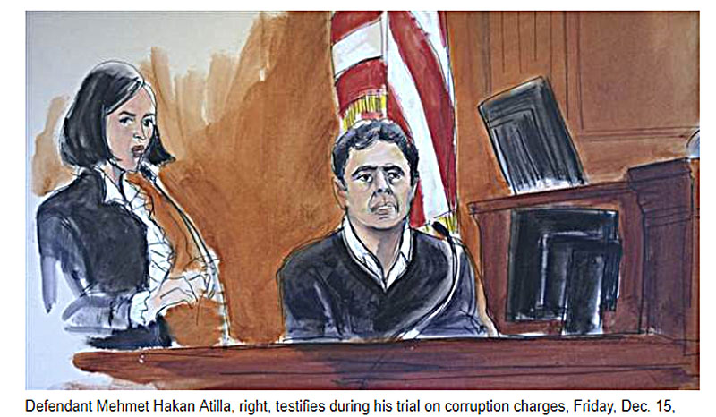 Американский судья подверг критике «теорию заговора», выдвинутую защитой турецкого банкира Атиллы