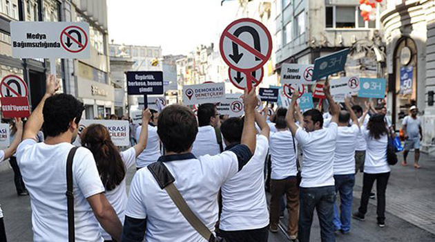 Активисты провели акцию протеста против «новой Турции»