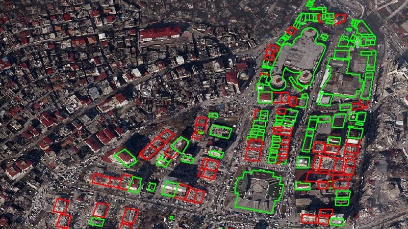 Искусственный интеллект и спутниковые снимки помогли в оценке повреждённых зданий