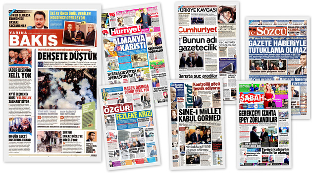 Заголовки турецких СМИ за 10.03.2016