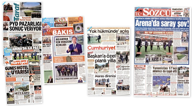 Заголовки турецких СМИ за 11.04.2016