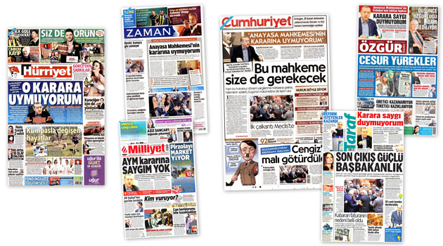 Заголовки турецких СМИ за 29.02.2016