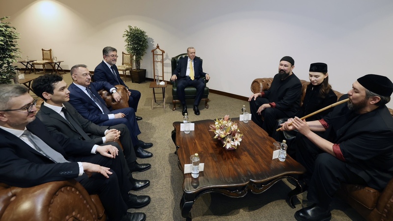 Эрдоган провел встречу с российской группой Ay Yola