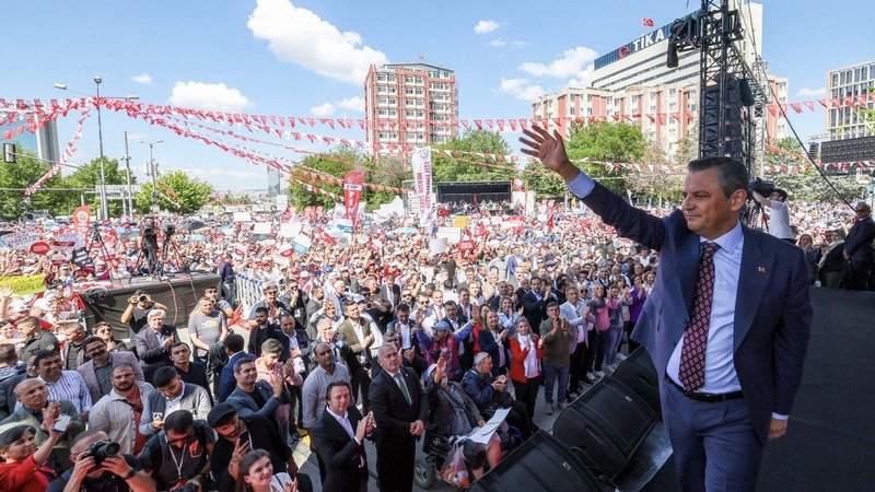 Оппозиционная Народно-республиканская партия провела митинг для пенсионеров в Анкаре