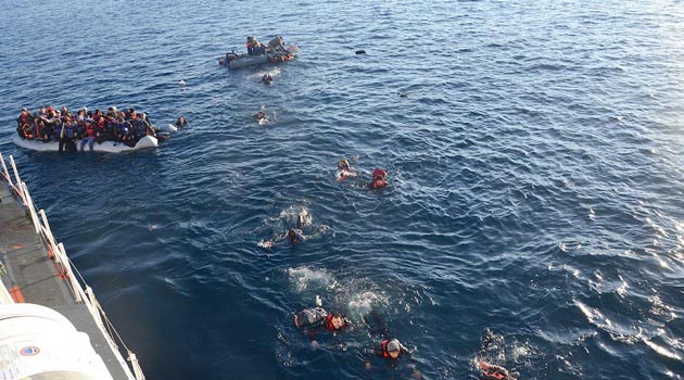 В Грецию прибыли из Турции около 1 400 нелегальных мигрантов за 15 дней