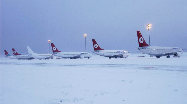 Turkish Airlines отменила 395 рейсов